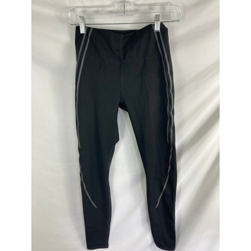 Fabletics Powerhold Side Stripe Leggings Black Size Small